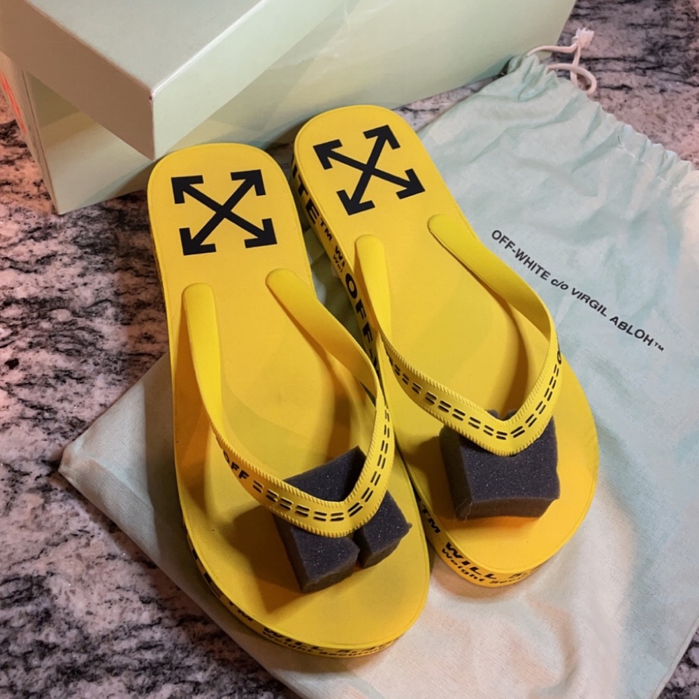 Off White Slides - image 1